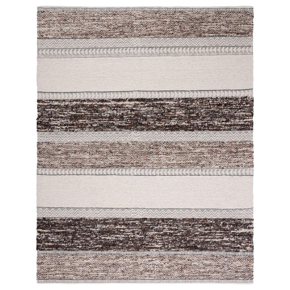 Safavieh Natura NAT326T 9&#39; x 12&#39; Brown and Ivory Area Rug, , large