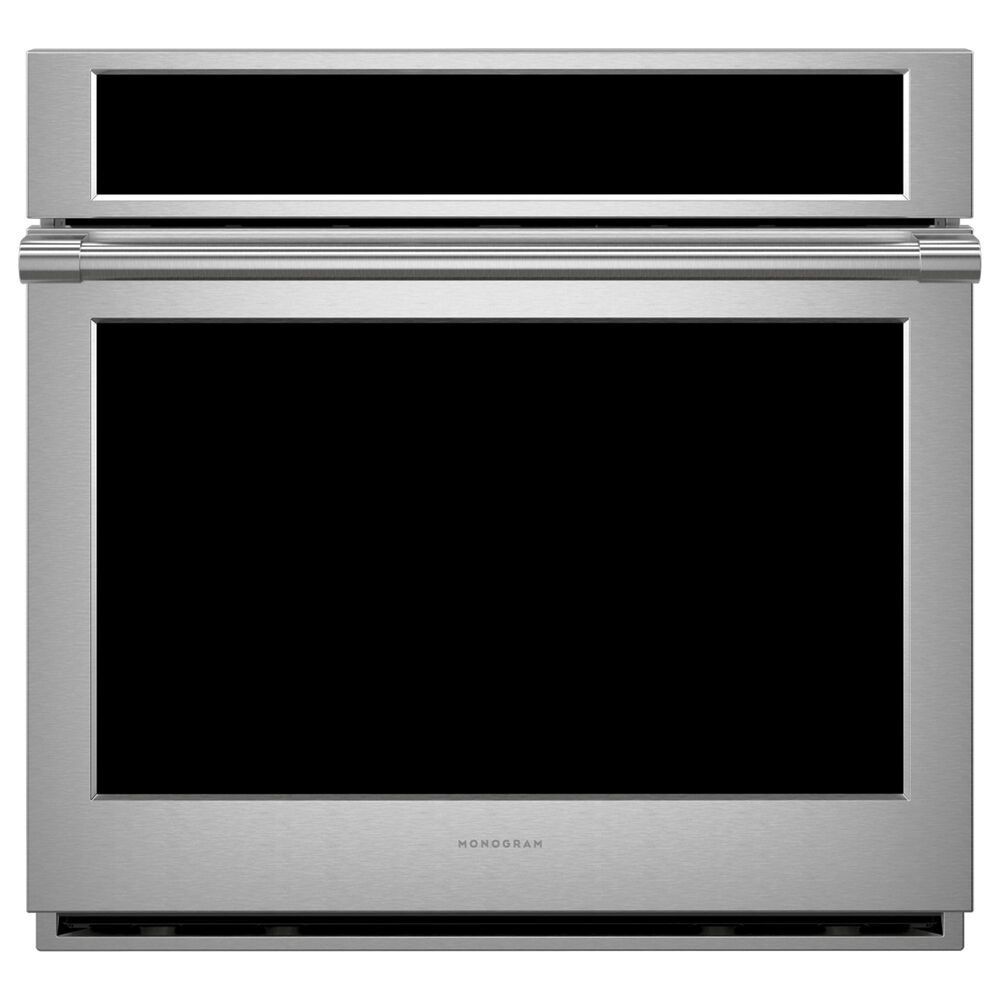 Monogram 30&quot; Smart Electric Convection Single Wall Oven Statement Collection - Stainless Steel, , large