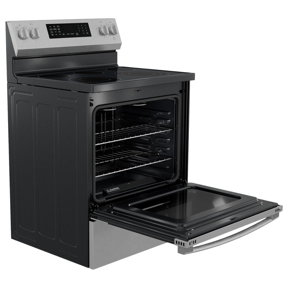 GE Profile 5.3 Cu. Ft. Smart Electric Range in Fingerprint Resistant Stainless, , large