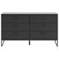 Ashley Socalle 4-Piece Queen Platform Bedroom Set in Black, , large