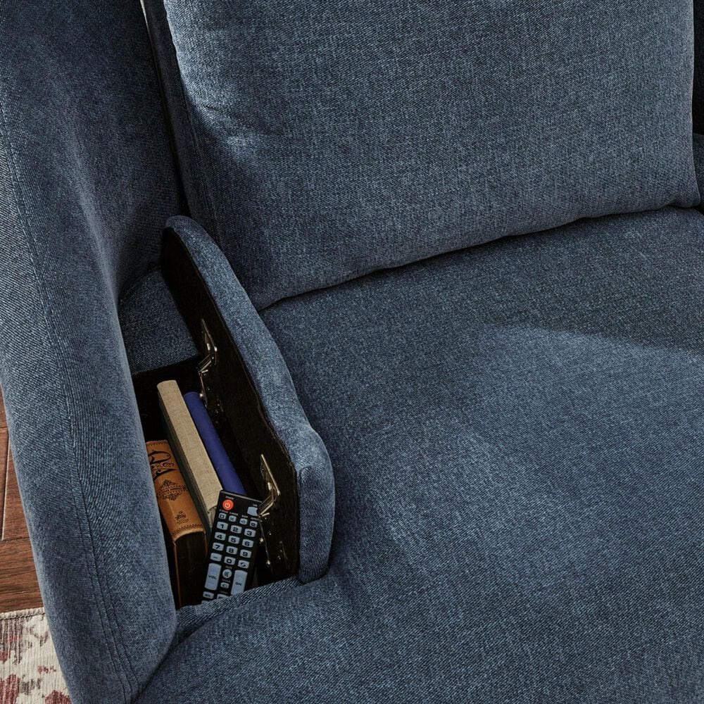 Ashley Modmax Swivel Glider Recliner in Ink, , large
