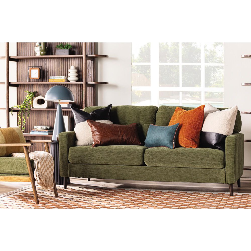 37B Bixler Stationary Sofa in Olive, , large