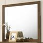Crown Mark Lorraine Dresser Mirror in Medium Brown, , large