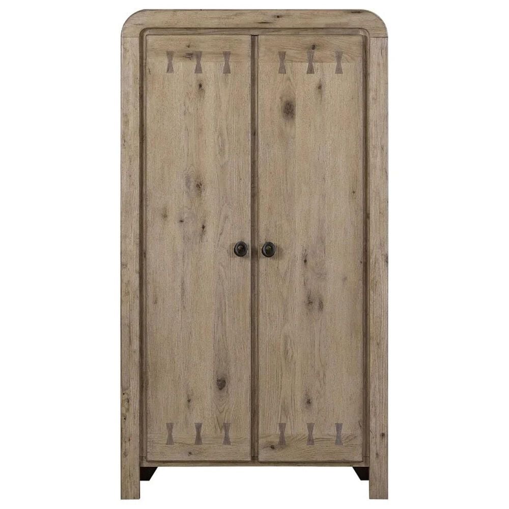 Sterling Timber Pagosa 2 Door Armoire in English Knotty Oak, , large