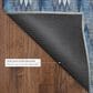 Dalyn Rug Company Soft Essentials Chevron Denim 1"8" x 2"6" Area Rug, , large