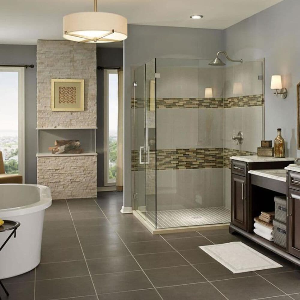 MS International Dimensions Concrete 24" x 24" Porcelain Tile, , large
