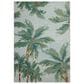 Loloi Botanical Sky and Green 2"5" x 3"11" Indoor/Outdoor Area Rug, , large