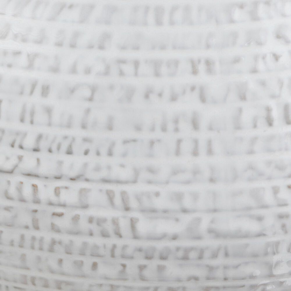 Crestview Collection Sylvie Table Lamp in White Glazed, , large