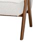 Baxton Studio Georgina Accent Chair in Cream, , large