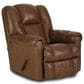 HomeStretch Blaster Manual Rocker Recliner in Saddle, , large