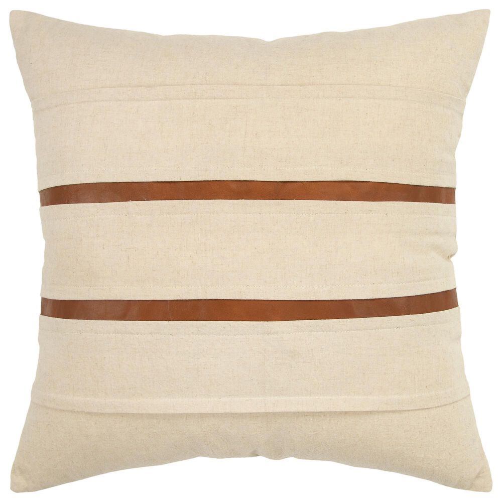 Rizzy Home Donny Osmond 20" Pillow Cover in Cream, , large