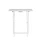 Linden Boulevard Taneli Tray Table Set with Stand in White (Set of 4), , large