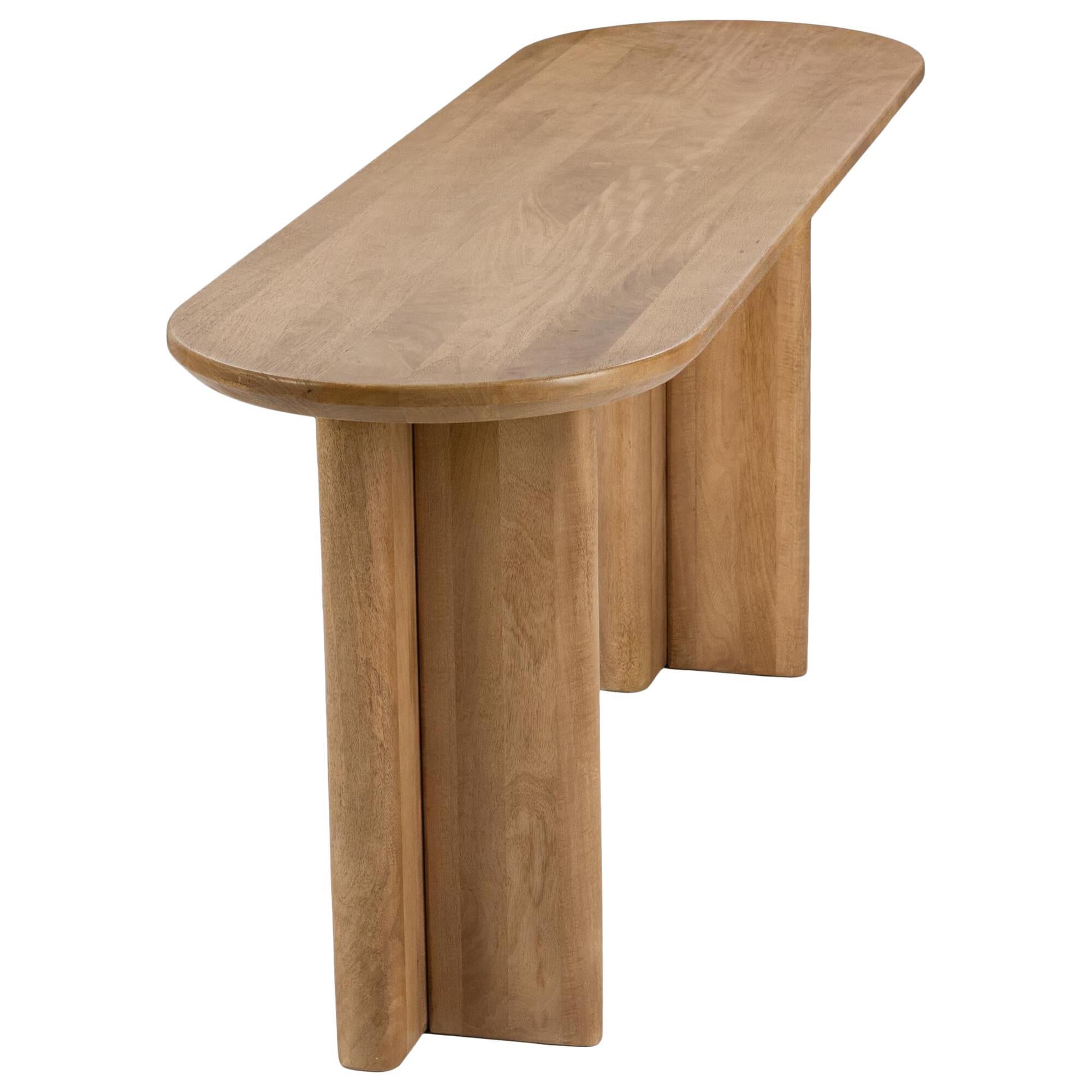 Classic Home Montengo Console Table in Natural