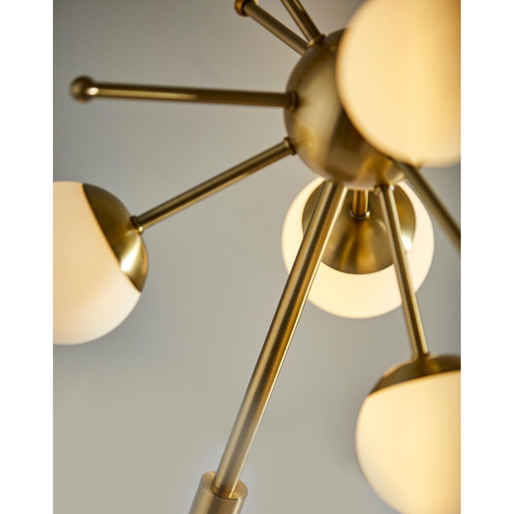 37B Doppler LED Table Lamp in Antique Brass, , large
