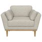 Golden Wave Furniture Reverie Accent Chair in Grey, , large