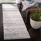 Safavieh Madison MAD798B 2"3" x 12" Ivory and Navy Runner, , large