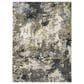 Oriental Weavers Caravan Abstract Painted 5"3" x 7"6" Grey and Green Area Rug, , large