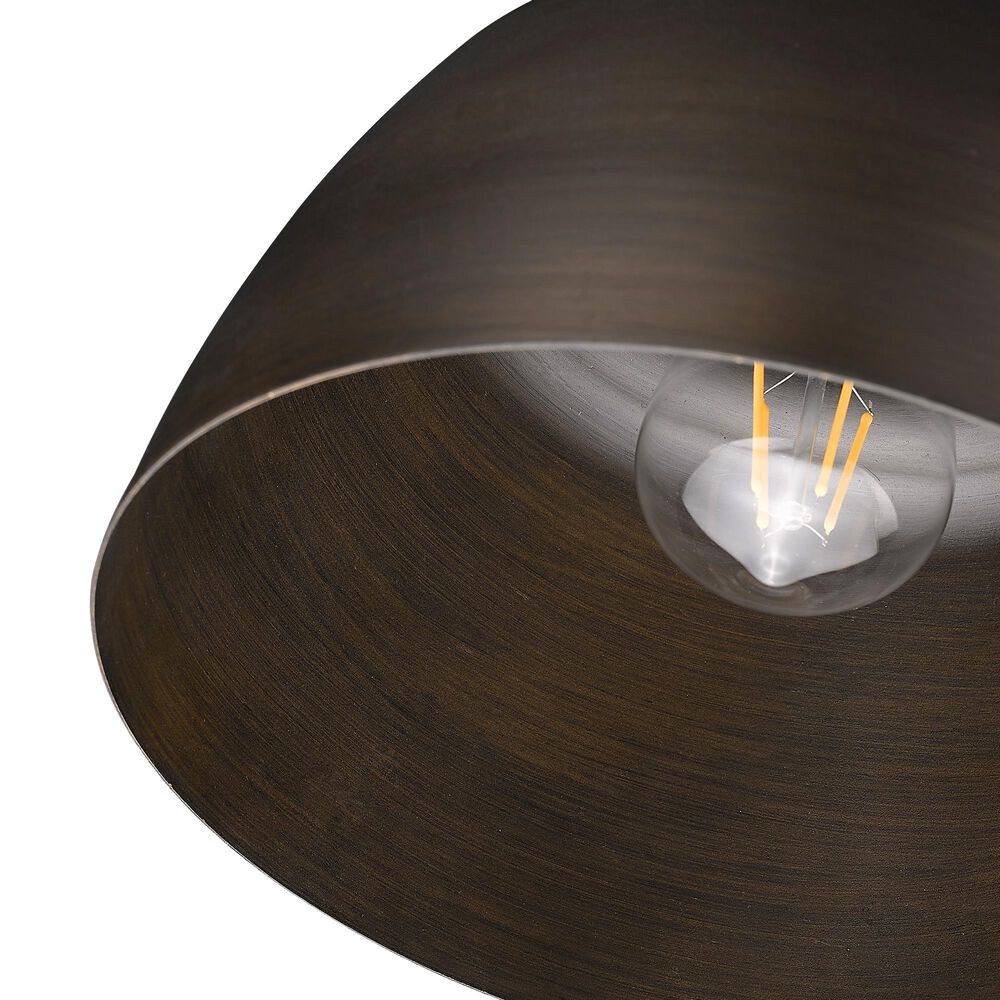 Golden Lighting Holmes Mini Pendant in Rubbed Bronze, , large