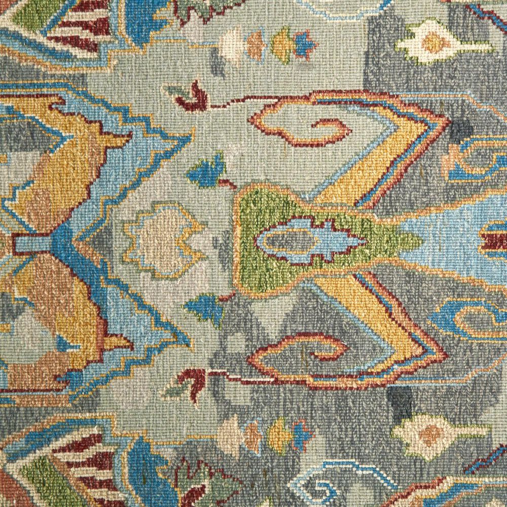 Feizy Leylan 2&#39;6&quot; x 10&#39; Charcoal and Multicolor Runner, , large