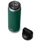 YETI Rambler 26 Oz Water Bottle with Chug Cap in Black Forest Green, , large