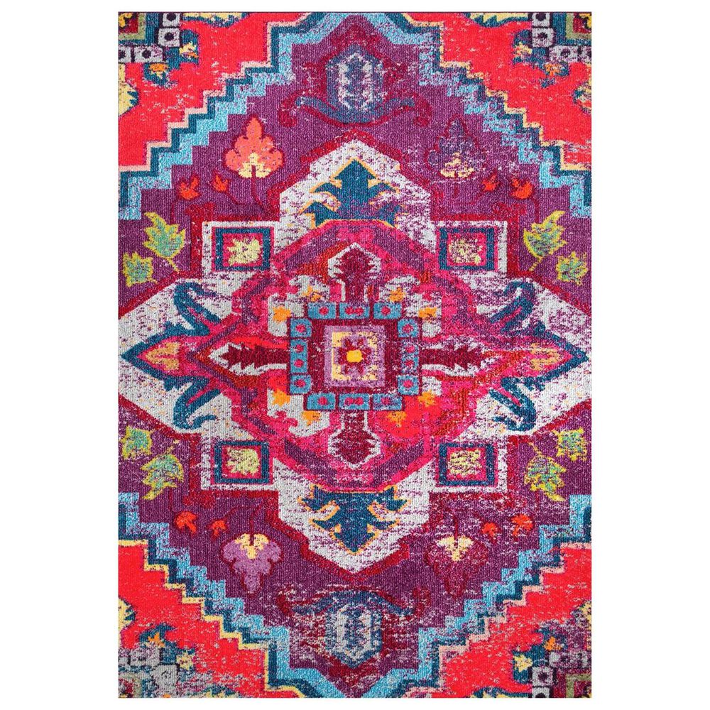 nuLOOM Bella KSBL07A 4' x 6' Purple Area Rug, , large
