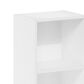 HOMLUX 3-Tier Open Shelf Bookcase in White, , large