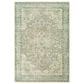 Surya Erin 7"6" x 9"6" Cream, Gray, Butter, Aqua and Sage Area Rug, , large