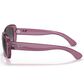 Ray-Ban Jackie Ohh Sunglasses with Grey Lenses in Polished Transparent Violet, , large