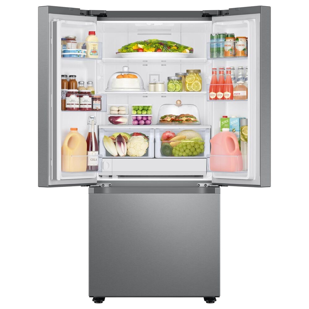 Samsung 22 Cu. Ft. Smart French Door Refrigerator in Fingerprint Resistant Stainless Steel, , large