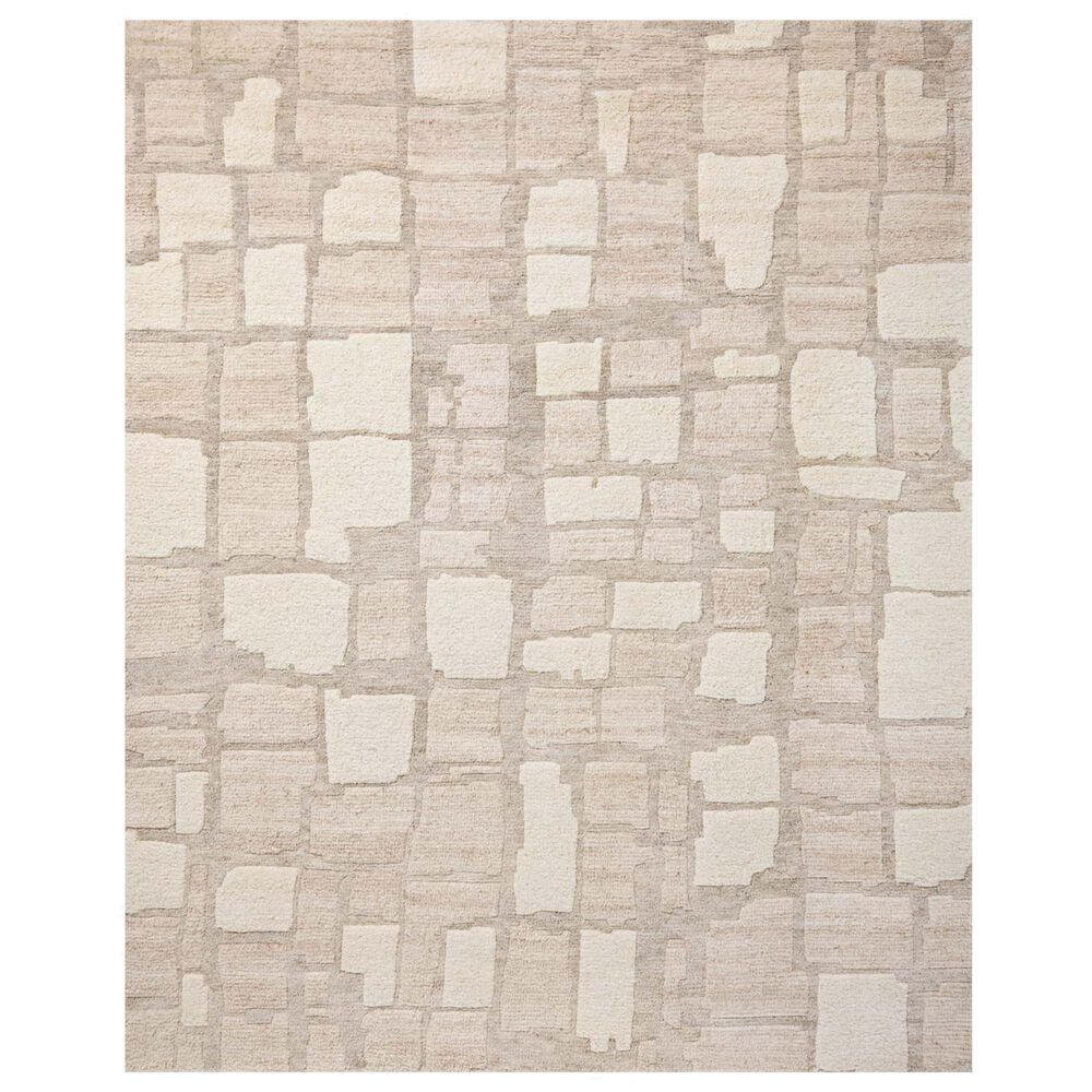 Loloi Octavia 7"9" x 9"9" Stone and Sand Area Rug, , large