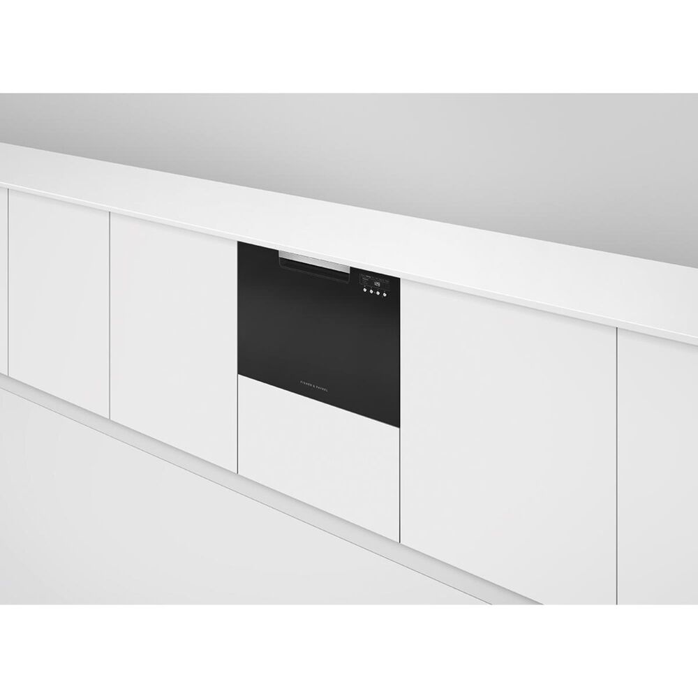 Fisher and Paykel 24&quot; Built-In Single Drawer Dishwasher in Black, , large