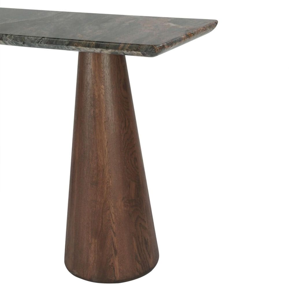 HOME TRENDS &amp; DESIGN Vista Console Table in Lava and Dark Oak, , large