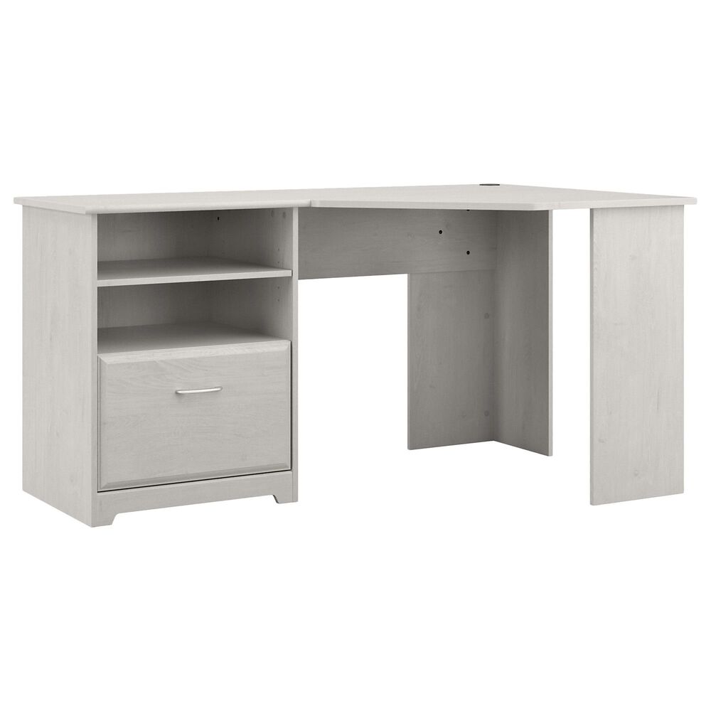 Bush Cabot 60" Corner Desk in Linen White Oak, , large