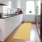 Dalyn Rug Company York 2"3" x 12" Gold Indoor/Outdoor Runner, , large