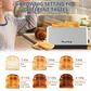 HOMLUX 4-Slice Extra Wide Long Slot Toaster in Silver, , large