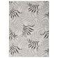 Nourison Garden Oasis Nature Grey 6" x 9" Indoor/Outdoor Area Rug, , large