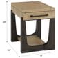 Emerald Home Furnishings Sutton Place Chairside Table in Caramel and Cocoa, , large