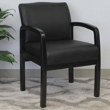 Regal Co. Boss Guest Chair in Black, , large