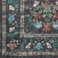 Rifle Paper Co Crafted by Cloth and Company Courtyard 2" x 5" Seville Charcoal Runner, , large