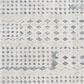 Safavieh Martha Stewart Lucia Shag MSR0737A 5"1" x 7"6" White and Light Grey Area Rug, , large