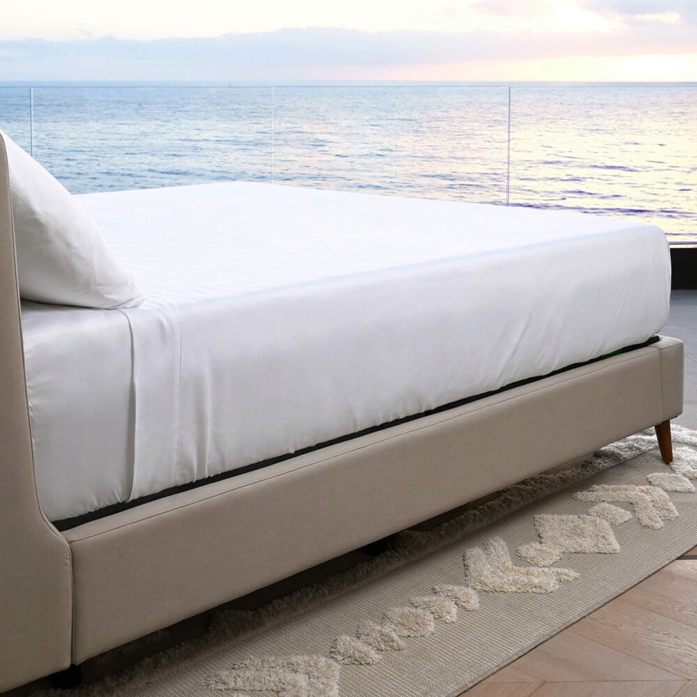 Cariloha Resort 4-Piece King Sheet Set in White, , large