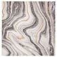 Safavieh Craft 11" Square Grey and Gold Area Rug, , large
