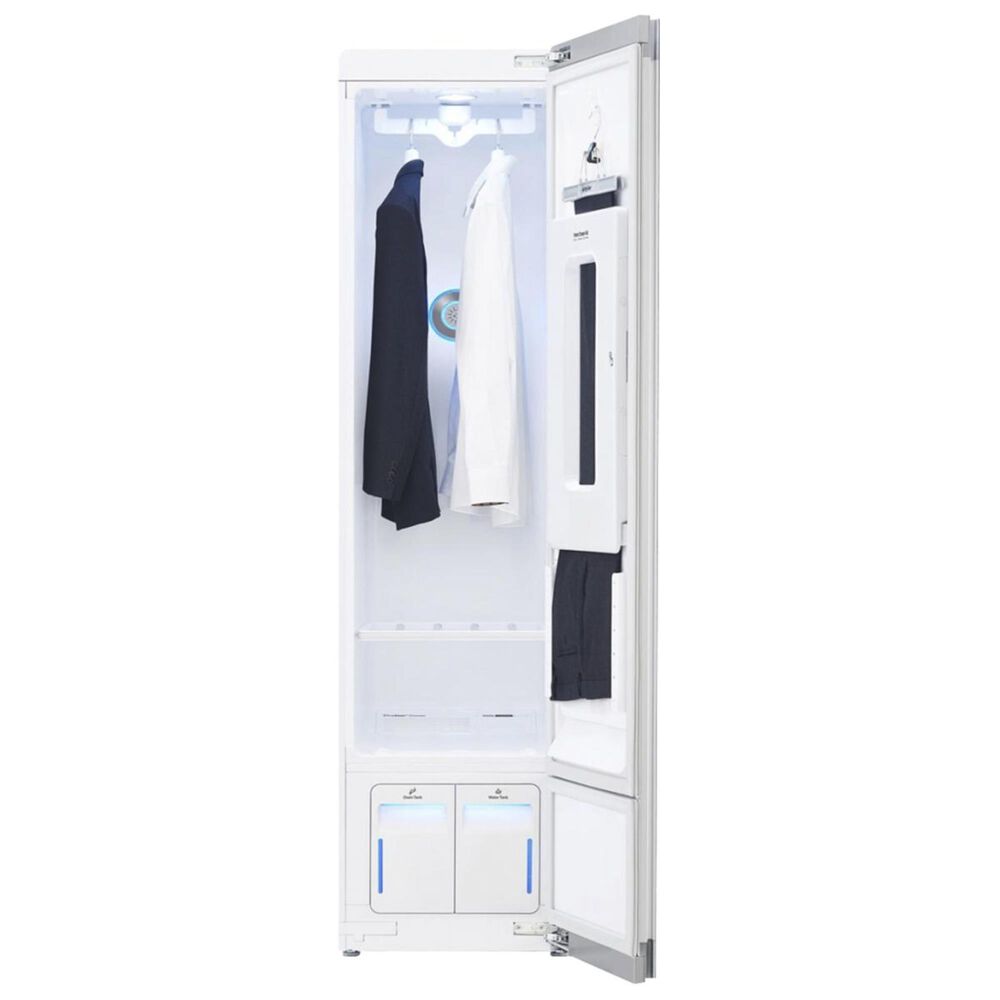 LG Smart WI-fi Enabled Steam Clothing Care System in White, , large