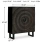 Ashley Fosterman Accent Cabinet in Distressed Black, , large