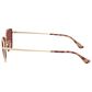 Rayban Glasses Drea Bio-Based Sunglasses with Dark Violet Lenses in Polished Pale Gold, , large