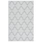 Safavieh Bermuda BMU804A 4" x 6" Ivory and Light Grey Indoor/Outdoor Area Performance Rug, , large