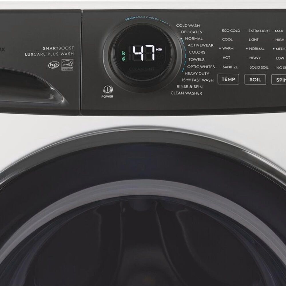 Electrolux 4.5 Cu. Ft. Front Load Washer and 8.0 Cu. Ft. Gas Dryer in Matte White, , large