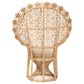 Baxton Studio Hecate Peacock Chair in Natural Brown, , large