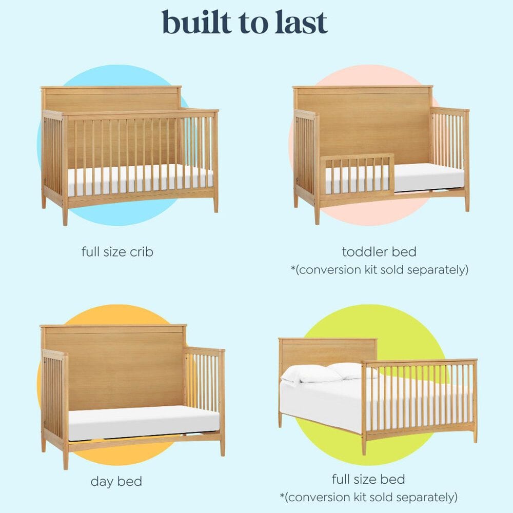 DaVinci Frem 4-in-1 Convertible Crib in Honey, , large