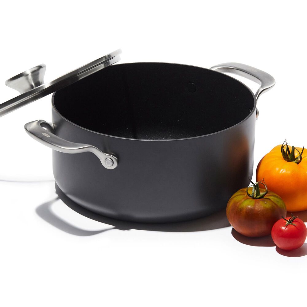Green Pan Reserve Pro 5 Qt. Ceramic Nonstick Covered Casserole in Black, , large